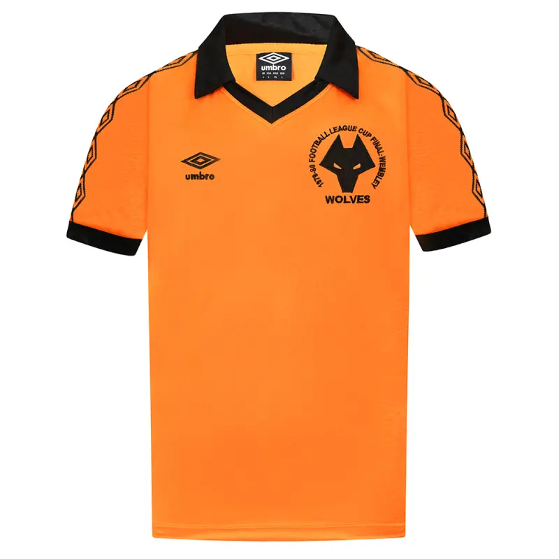 Wolverhampton Wanderers Fan Shop | 1980 Retro League Cup Final Shirt Collection Official Wolves Fan Gear